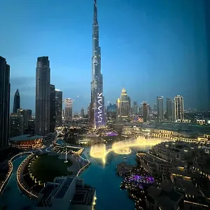 شقة Ina Homes-residences Tower 7 Full Burj Khalifa & Fountain Views, دبي